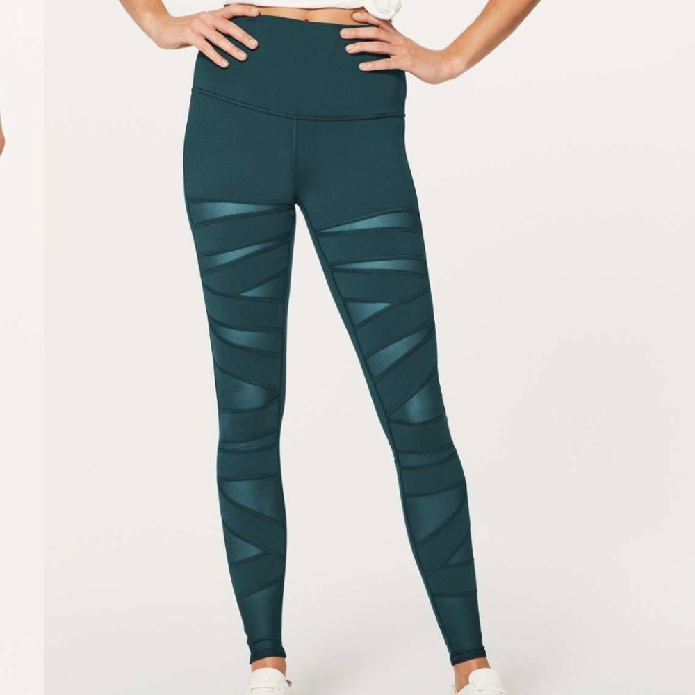 Lululemon Wunder Under Pant (Hi-Rise) (Tech Mesh 31")Submarine